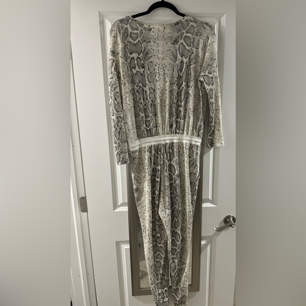 Cute Snake Print Romper